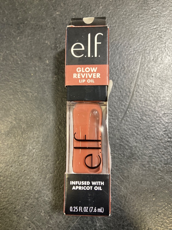 Photo 1 of e.l.f. Glow Reviver Lip Oil, Nourishing Tinted Lip Oil For A High-shine Finish, Infused With Jojoba Oil, Vegan & Cruelty-free, Honey Talks