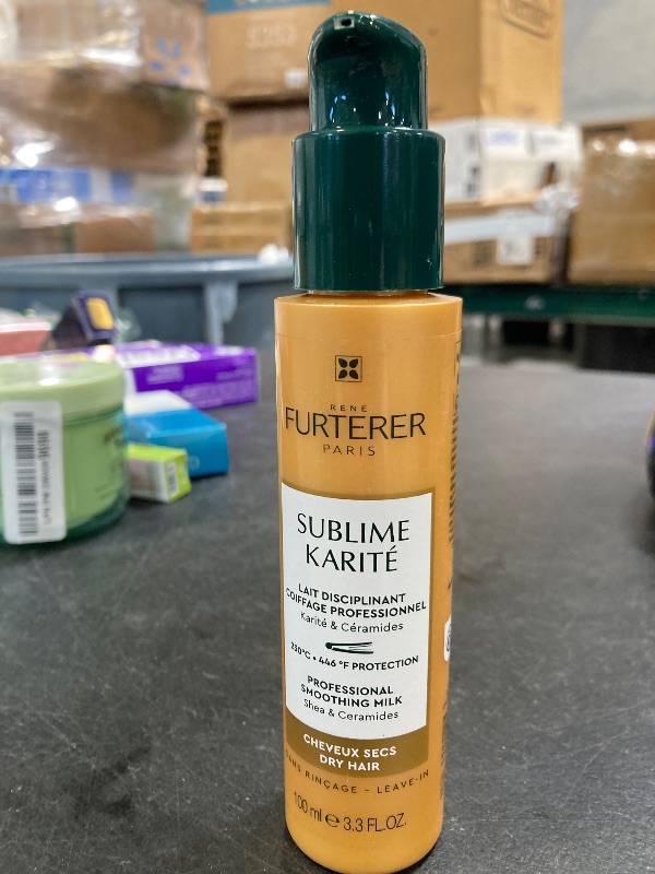 Photo 1 of Rene Furterer KARITE HYDRA Hydrating Shine Day Cream, Dry Hair, No-Rinse Leave-in, Shea Oil, 3.3 oz.