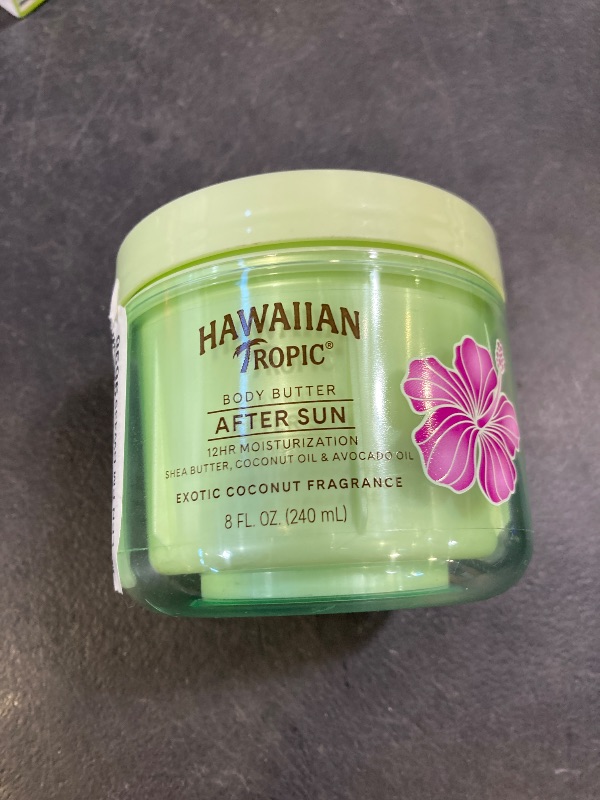 Photo 1 of Hawaiian Tropic After Sun Body Butter with Coconut Oil, 8oz | Hawaiian Tropic After Sun Lotion, Beach Essentials, Summer Vacation Essentials, Tan Extender Lotion, Coconut Body Butter, 8oz