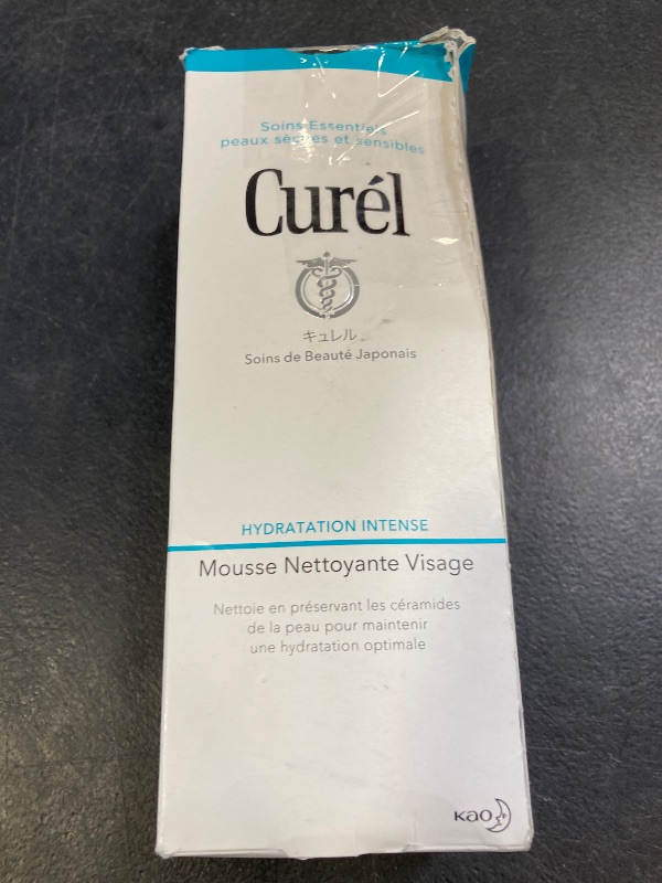 Photo 1 of Curel Japanese Skin Care Foaming Daily Face Wash for Sensitive Skin, Hydrating Facial Cleanser for Dry Skin, pH-Balanced and Fragrance-Free, 5 Oz (Step 2 of 2-Step Skincare)