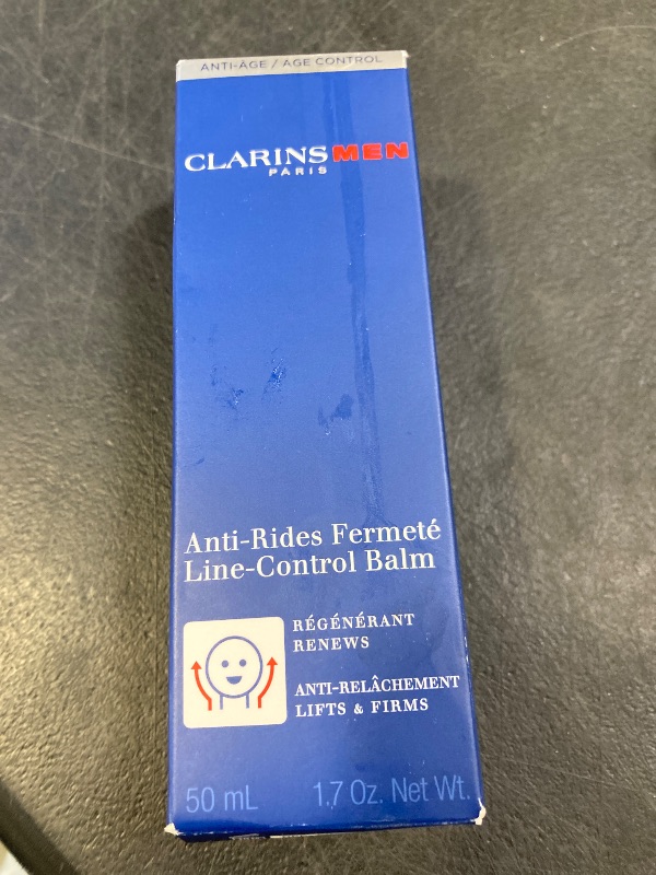 Photo 1 of CLARINSMEN Line-Control Balm | Anti-Aging Moisturizer For Men | Visibly Firms and Tightens Sagging Skin Around Chin | Visibly Smoothes Deep Lines and Wrinkles | Dermatologist Tested | 1.7 Ounces