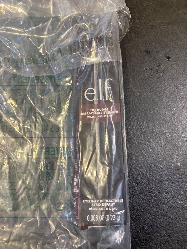 Photo 1 of e.l.f. No Budge Retractable Eyeliner, Creamy, Ultra-Pigmented, Coffee