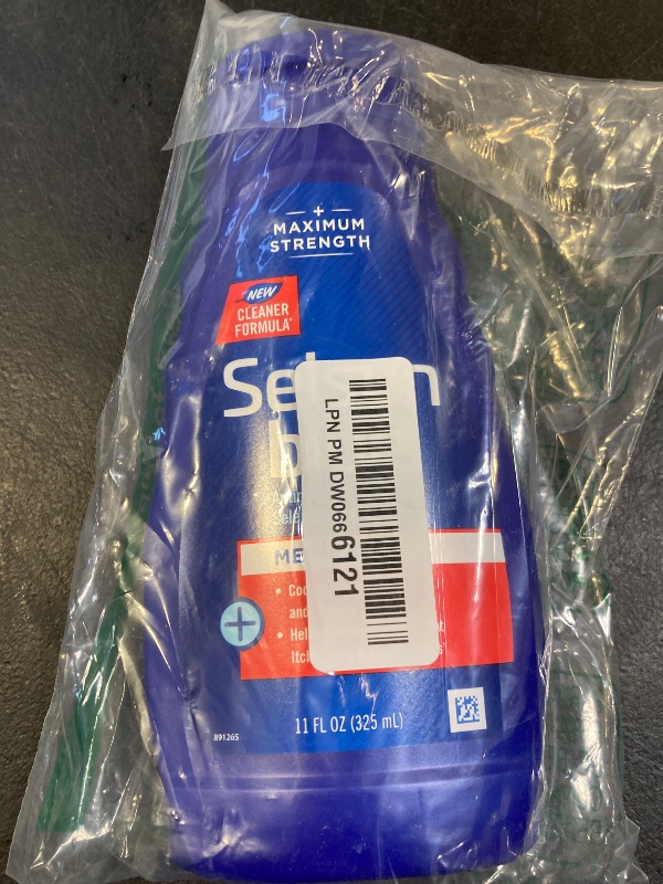 Photo 1 of Selsun Blue Medicated Antidandruff Shampoo, Maximum Strength Scalp Treatment With Selenium Sulfide, 11 fl. oz.