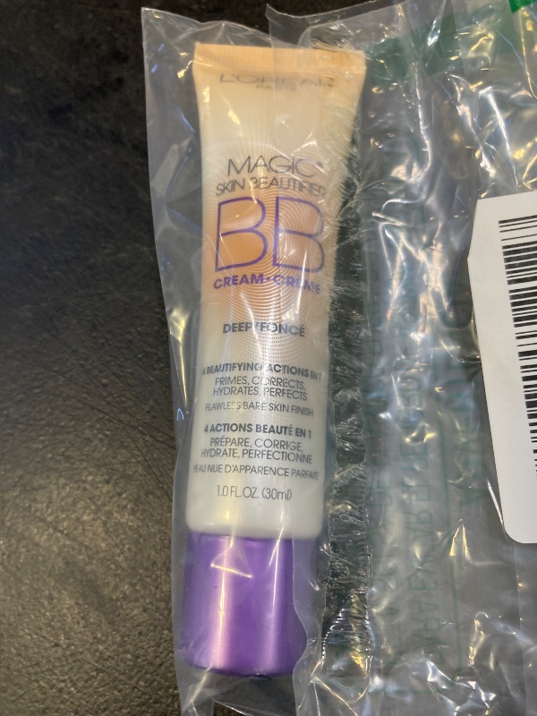 Photo 1 of L'Oreal Paris Makeup Magic Skin Beautifier BB Cream Tinted Moisturizer, Deep, 1 fl oz, 1 Count
