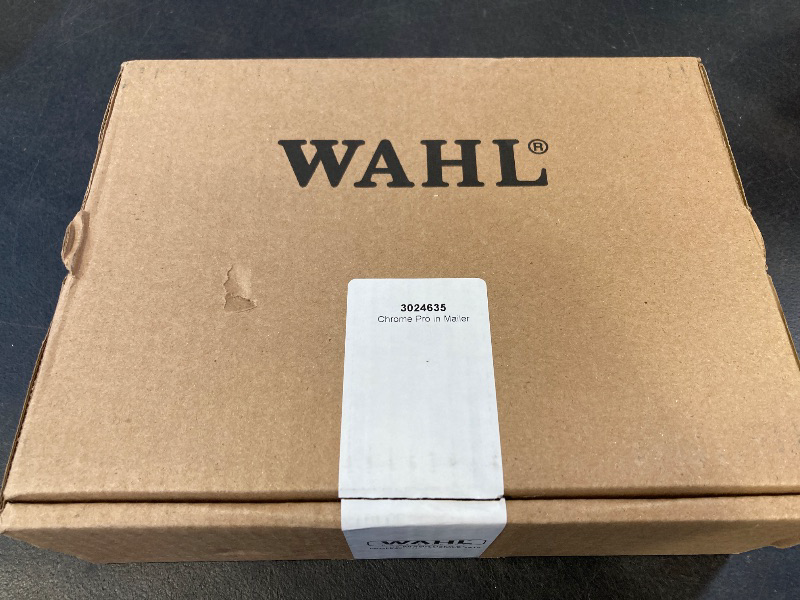 Photo 1 of Wahl USA Chrome Pro Corded Clipper Complete Haircutting Kit for Men – Powerful Total Hair Clipping, Beard Trimming, & Grooming - Model 3024635