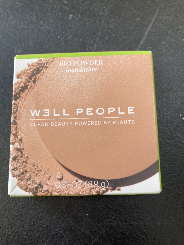 Photo 1 of Well People Bio Powder Foundation, Lightweight & Hydrating Foundation For Perfecting & Smoothing Skin, Semi-Matte Finish, Vegan & Cruelty-free, 4N