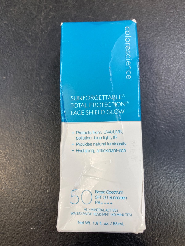 Photo 1 of Colorescience Sunforgettable Total Protection Face Shield Glow SPF 50, Glow, 1.8 Fl Oz