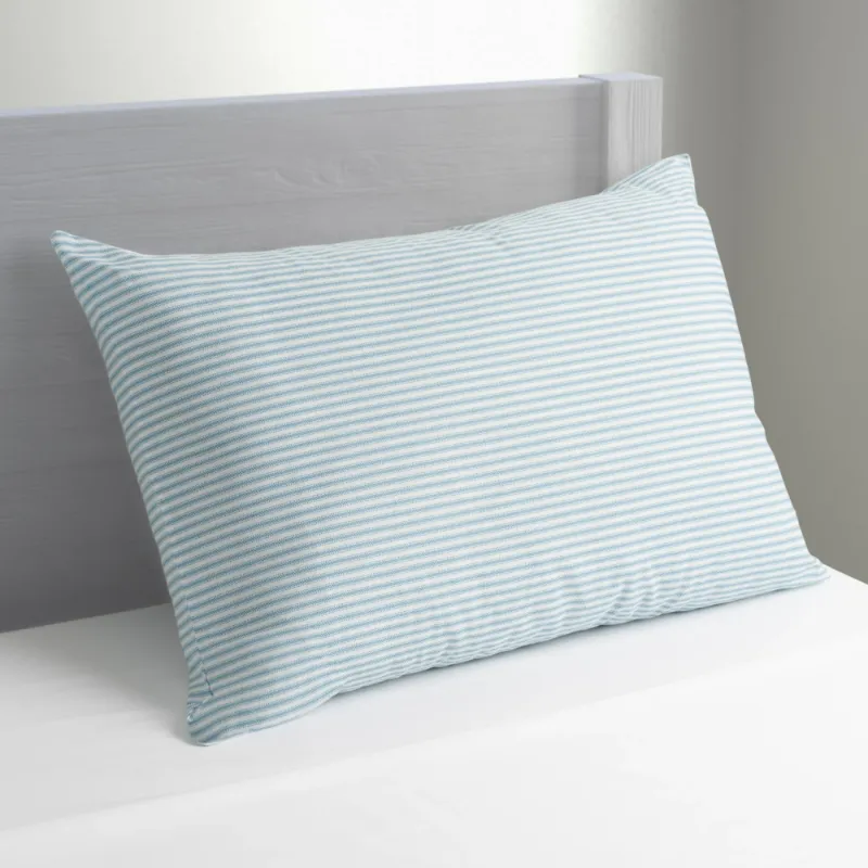 Photo 1 of Mainstays HUGE Pillow 20" x 28" in Blue and White Stripe