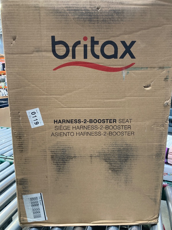 Photo 1 of Britax Grow with You Harness-2-Booster Car Seat, 2-in-1 High Back Booster, Quick-Adjust 5-Point Harness, Mod Black