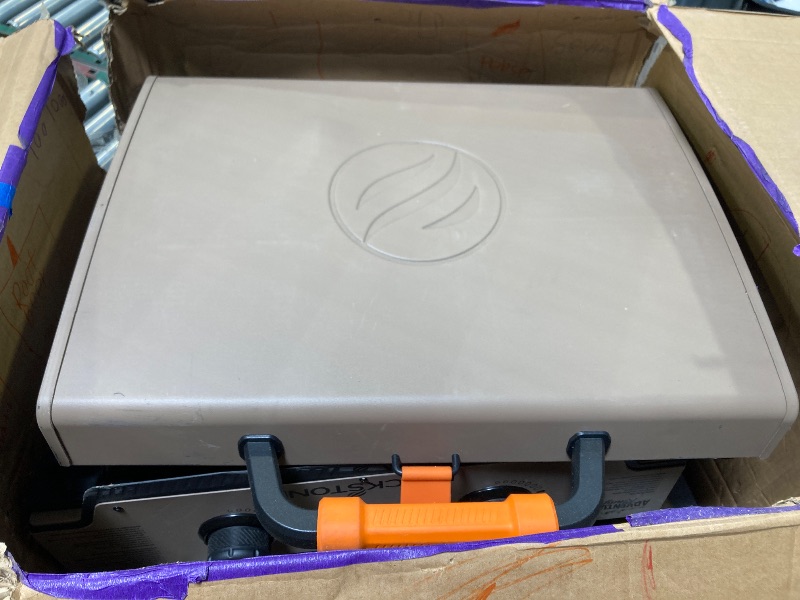 Photo 1 of Blackstone Adventure Ready 2-Burner 22" Propane Omnivore Griddle with Flex-fold Legs