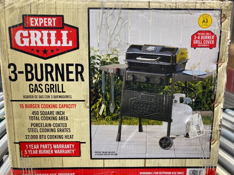 Photo 1 of Expert Grill 3 Burner Propane Gas Grill