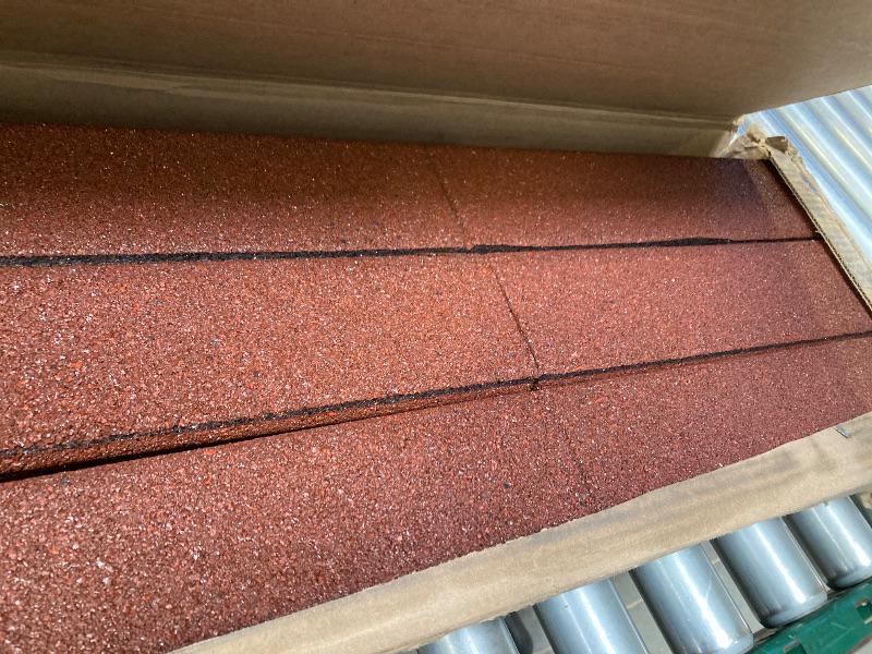 Photo 1 of EcoBorder 4 ft. Brown Rubber Landscape Edging (6-Pack)