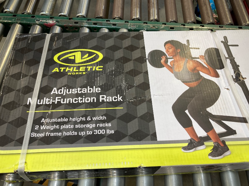 Photo 1 of Athletic Works Adjustable Squat Rack