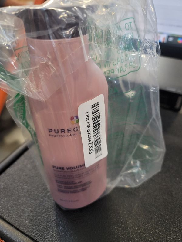 Photo 1 of Pureology Pure Volume Shampoo | For Flat, Fine, Color Treated or Natural Hair | Adds Lightweight Volume and Body | Clarifies Buildup | Sulfate Free Shampoo | Vegan