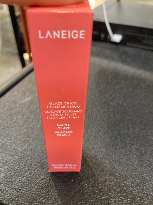 Photo 1 of LANEIGE Glaze Craze Tinted Lip Serum Maple Glaze: Plumping, Nourishing Hydration with Polypeptide