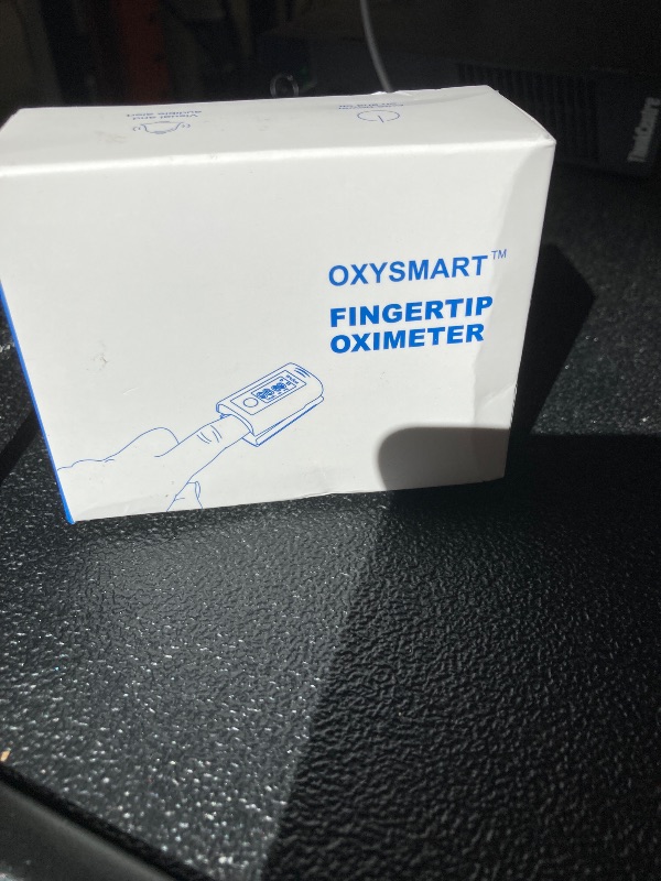 Photo 1 of Wellue Bluetooth Pulse Oximeter Fingertip, Blood Oxygen Saturation Monitor with Free APP, Batteries, Carry Bag & Lanyard