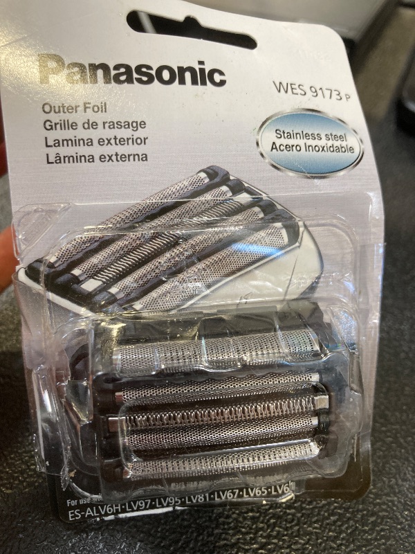 Photo 1 of Panasonic Shaver Replacement Outer Foil WES9173P, Compatible with ARC5 5-Blade, ES-LV97-K, ES-LV67-K, ES-LV95-S, ES-LV65-S