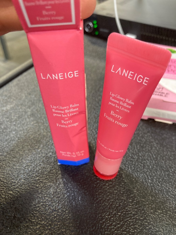 Photo 1 of LANEIGE Lip Glowy Balm Berry: Hydrate, Glossy, Lightweight, Moisturize & Tint with Shea Butter