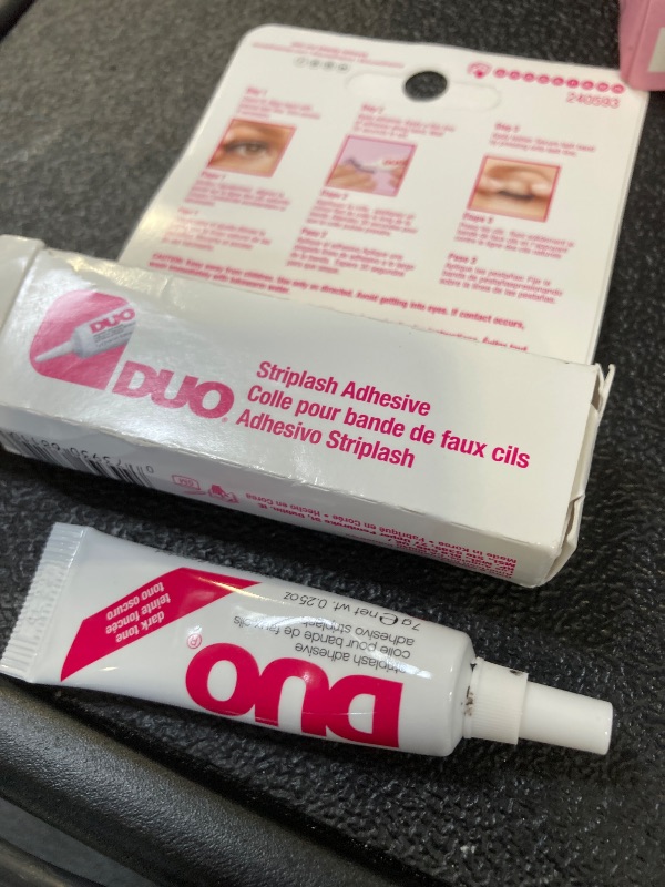 Photo 1 of DUO Strip Eyelash Adhesive for Strip Lashes, Dark Tone, 0.25 oz, 1-Pack