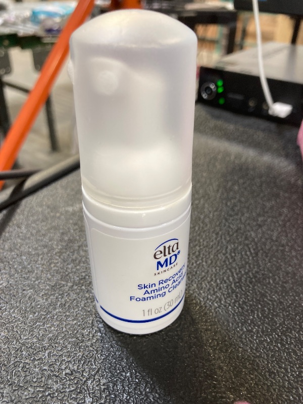 Photo 1 of EltaMD Skin Recovery Amino Acid Foaming Facial Cleanser, Gentle Face Cleanser for Sensitive Skin, 1.0 Fl Oz