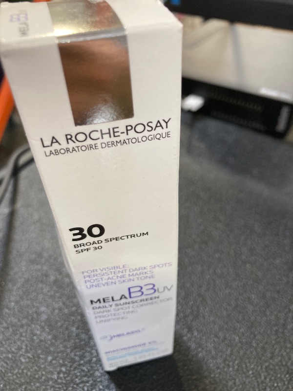Photo 1 of La Roche-Posay Mela B3 UV Daily Sunscreen, Face Moisturizer With SPF 30 + Anti-Aging Melasyl + 5% Niacinamide, Helps Correct & Protect From Sun Damage, Face Sunscreen With No White Cast, 40ML
