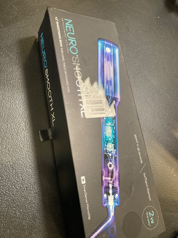 Photo 1 of Neuro by Paul Mitchell Smooth Titanium Flat Iron, Adjustable Heat Settings, For Advanced Smoothing + Straightening, 1.5"