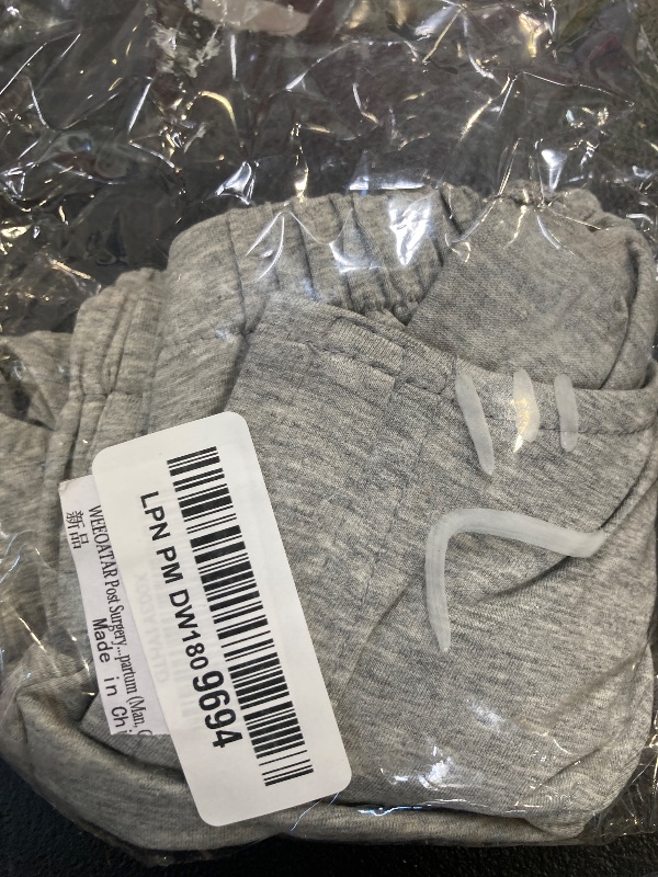 Photo 1 of WEEOATAR Post Surgery Underwear with Snaps, Elastic Surgical Recovery Tear Away Medical Underwear for The Elderly, Disabled, Postpartum (Man, Grey, L)