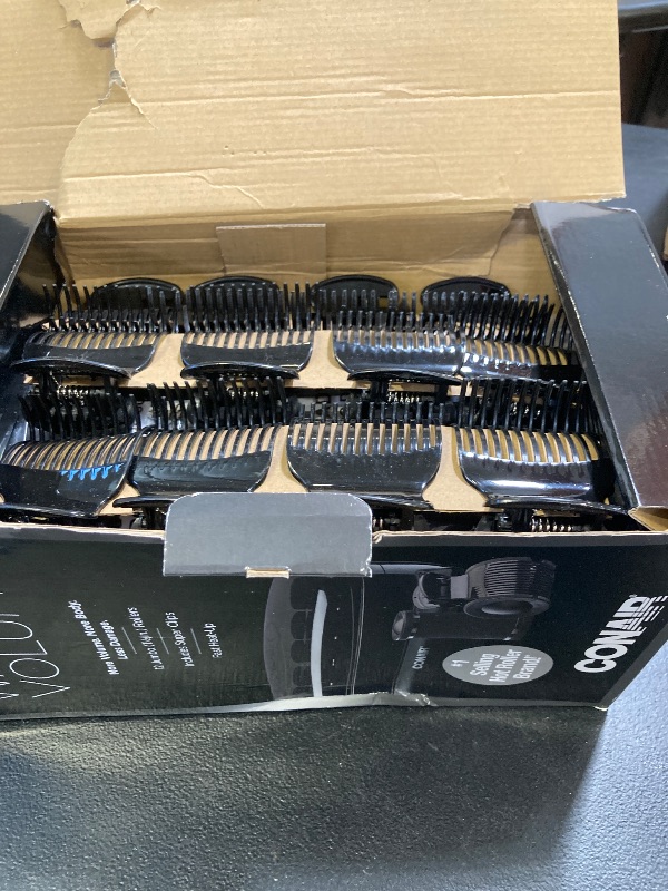 Photo 1 of Conair Hot Rollers Hair Curlers for Long, Medium and All Hair | Heated Rollers with Hair Roller Clips Included | 1 1/2-inch Rollers | Amazon Exclusive