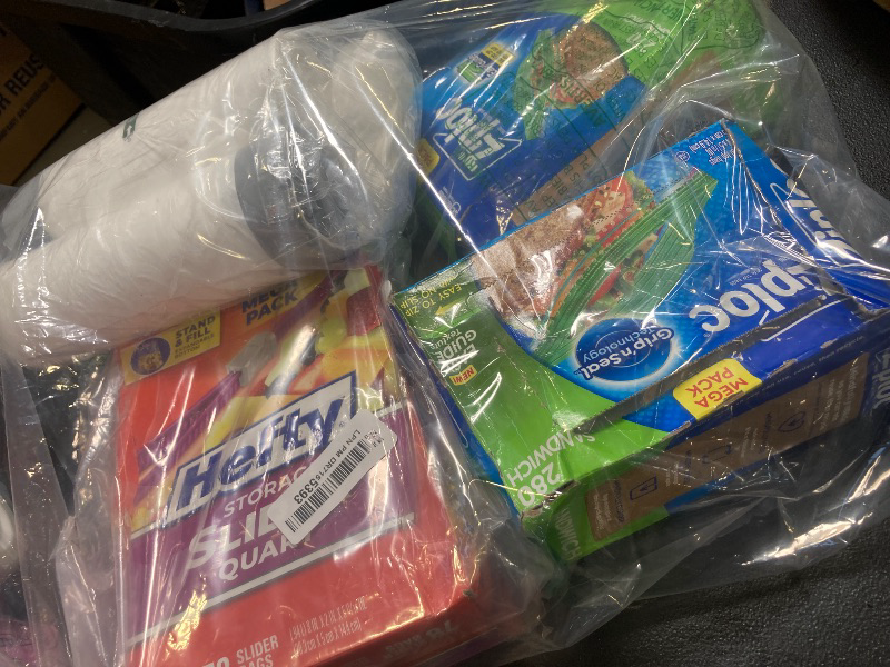 Photo 1 of Bag lot. household essentials 
---Final sale / no returns ---