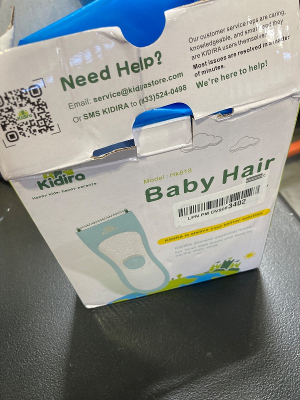 Photo 1 of Baby Hair Clippers Quiet Hair Trimmer for Kids Toddler, Silent Hair Clippers for Children with Autism, Waterproof Rechargeable Cordless Ceramic Blade Haircut Kit