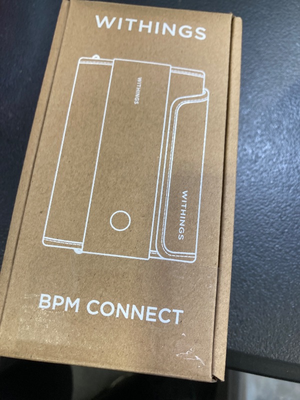 Photo 1 of Withings BPM Connect - Digital Blood Pressure Cuff & Heart Rate Monitor - Blood Pressure Machine Arm Cuff, FDA Cleared, FSA/HSA Eligible, IOS & Android