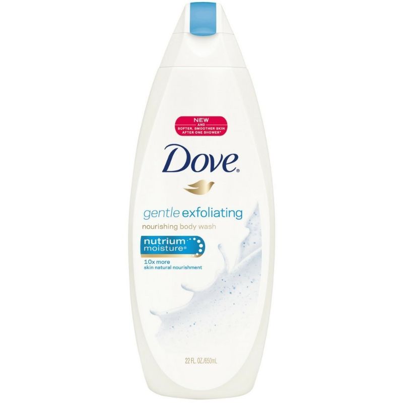 Photo 1 of Dove Gentle Exfoliating Nourishment with Nutrium Moisture Body Wash 24 oz