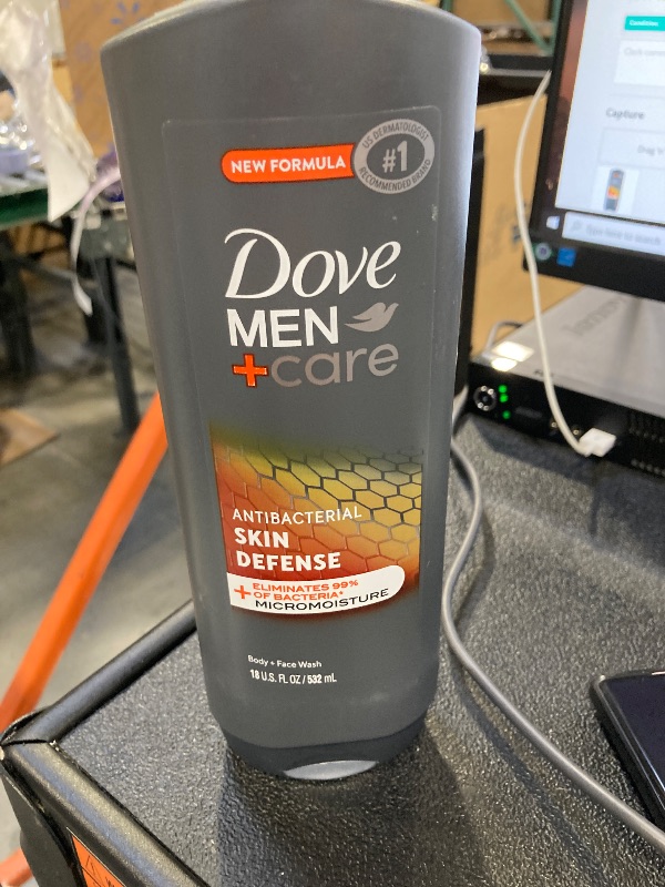 Photo 1 of Dove Men+Care Skin Defense Antibacterial Body Wash Soap - 18 fl oz