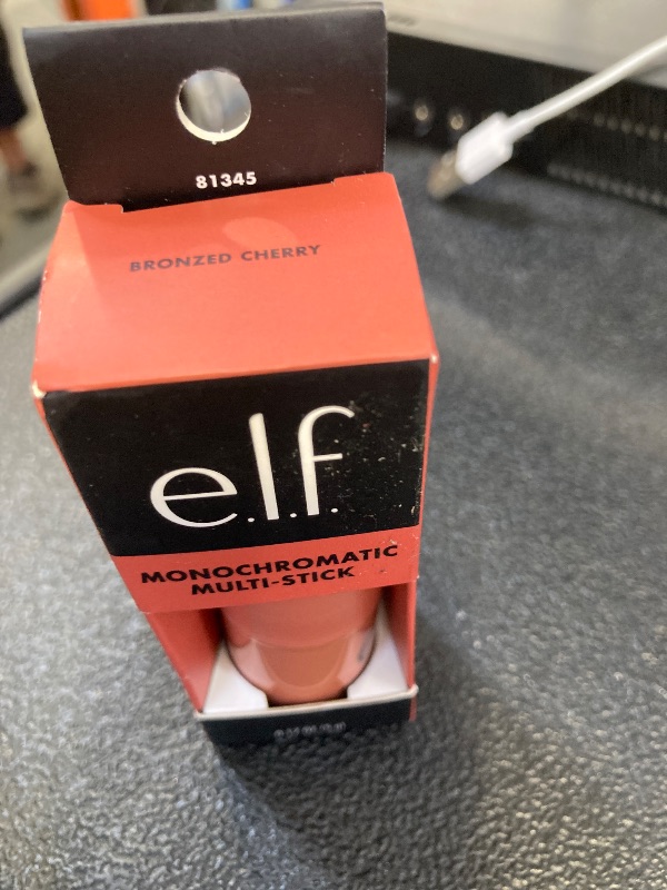Photo 1 of e.l.f. Monochromatic Multi Stick, Luxuriously Creamy & Blendable Color, For Eyes, Lips & Cheeks, Bronzed Cherry, 0.17 Oz (5g)