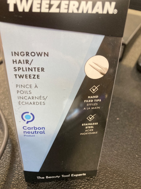 Photo 1 of Tweezerman Stainless Steel Ingrown Hair Splintertweeze for Women and Men