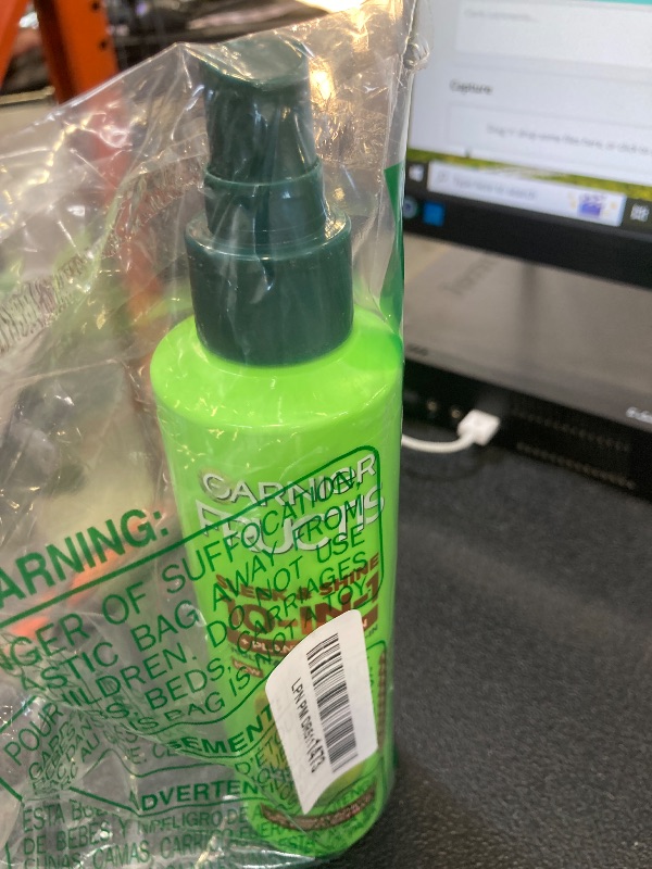 Photo 1 of Garnier Fructis Sleek & Shine 10-in-1 for Frizzy, Dry Hair, Plant Keratin, 8.1 Fl Oz, 1 Count (Packaging May Vary)