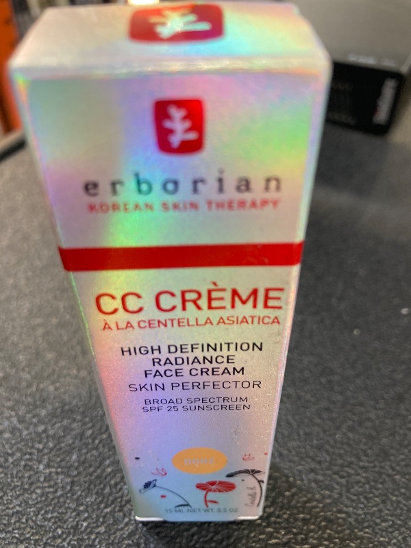 Photo 1 of Erborian Color Correcting CC Cream with Centella Asiatica, Tan (Dore) - Light Multi-Purpose Facial Concealer with Illuminating Finish Soothes & Hydrates - SPF Korean Skincare Skin Perfector - 0.5 Oz