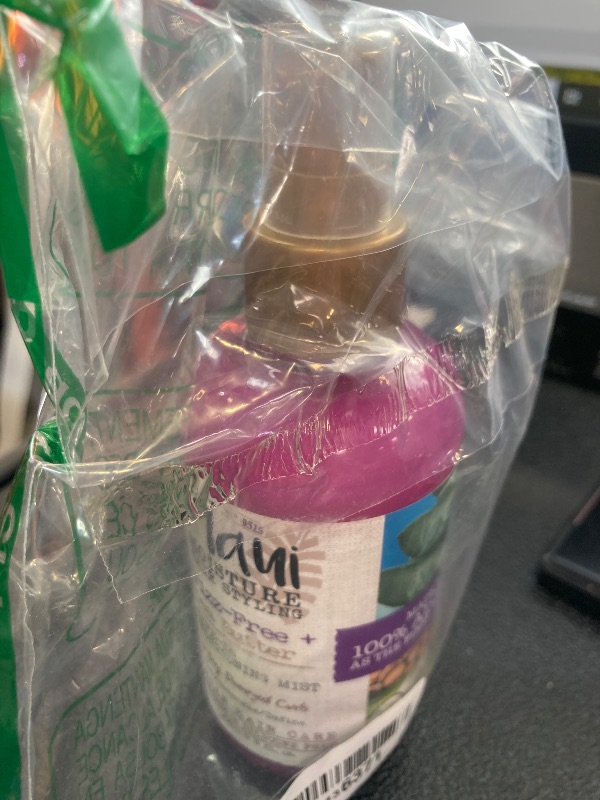Photo 1 of Maui Moisture Frizz-Free + Shea Butter Leave-in Conditioning Mist, Curly Hair Styling, No Drying Alcohols, Parabens or Silicone, 8 Fl Oz