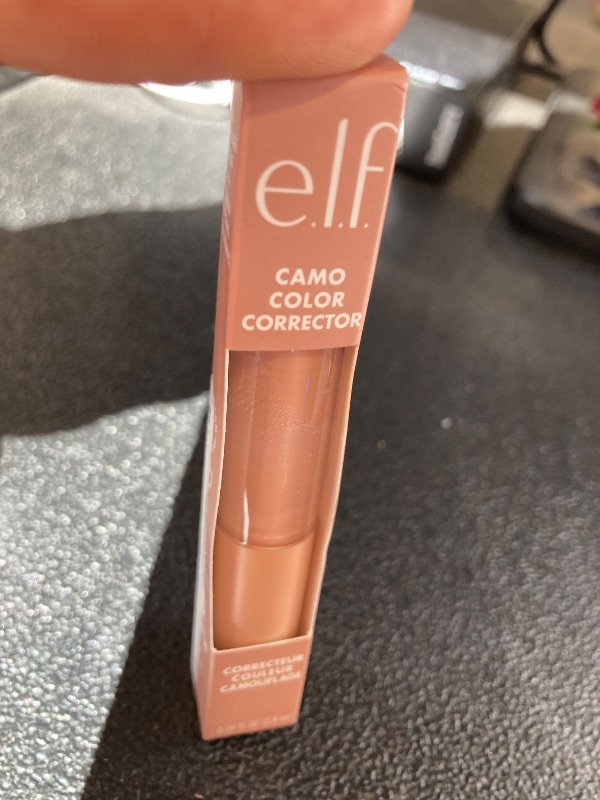Photo 1 of e.l.f. Camo Color Corrector, Hydrating & Long-Lasting Color Corrector For Camouflaging Discoloration, Dullness & Redness, Vegan & Cruelty-Free, Peach