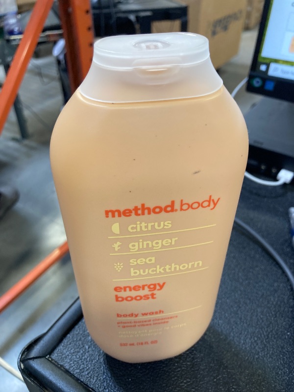 Photo 1 of Method Body Wash, Energy Boost, 18 oz, 1 pack, Packaging May Vary