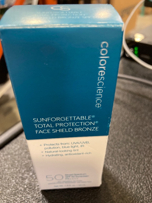 Photo 1 of Colorescience Sunforgettable Total Protection Face Shield Bronze SPF 50, 1.8 Fl Oz