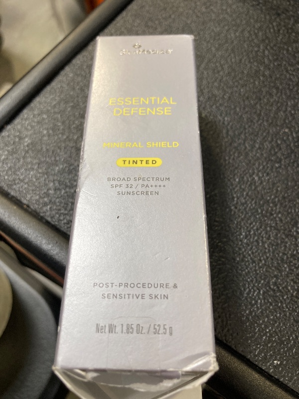 Photo 1 of SkinMedica Essential Defense Mineral Shield SPF 32 Tinted Sunscreen for Face. This Lightweight, Facial Sunscreen is Ideal for Oily and/or Combination Skin, 1.85 Oz