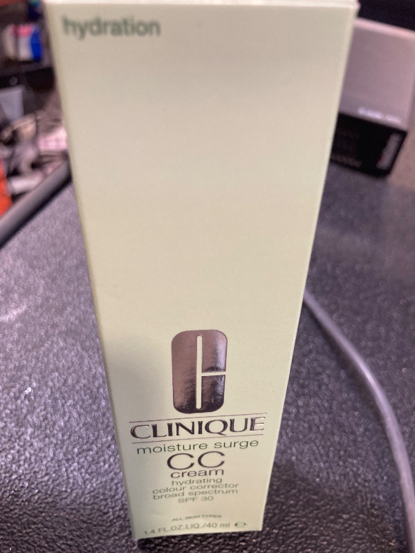 Photo 1 of Clinique Moisture Surge Daily CC Cream Hydrating Colour Corrector Broad Spectrum SPF 30 Tinted Moisturizer For All Skin Types | Medium Coverage, Natural Finish, Light Medium, 1.35 Fl Oz
