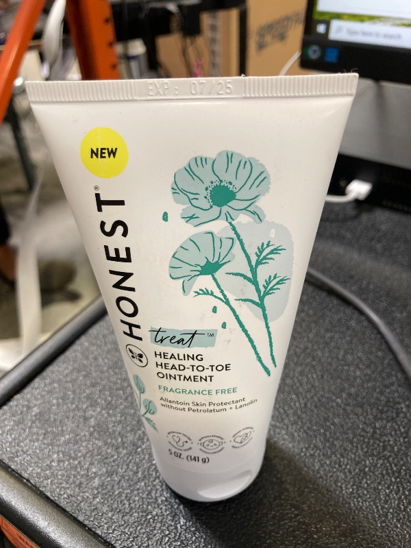 Photo 1 of The Honest Company Head to Toe Multi-Purpose Healing Ointment | Safe for Sensitive Skin | Hypoallergenic, Fragrance Free, Vegan | 5 oz
