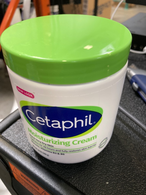 Photo 1 of Cetaphil Face & Body Moisturizer, Hydrating Moisturizing Cream for Dry to Very Dry, Sensitive Skin, NEW 20 oz, Fragrance Free, Non-Comedogenic, Non-Greasy (Packaging May Vary)
