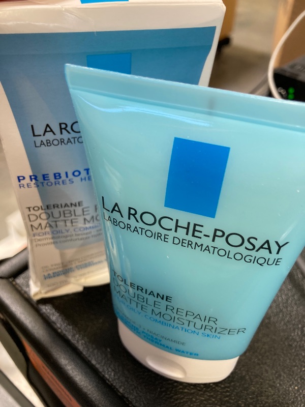 Photo 1 of La Roche-Posay Toleriane Double Repair Matte Face Moisturizer, Daily Moisturizer For Oily Skin With Ceramide And Niacinamide For All Skin Tones, Oil Free, Non-Comedogenic
