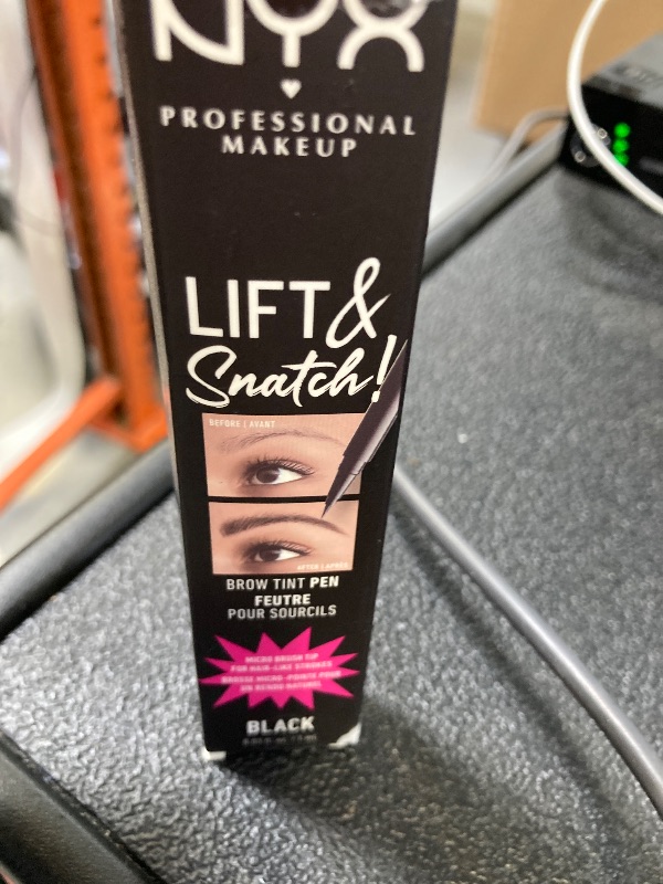Photo 1 of NYX PROFESSIONAL MAKEUP Lift & Snatch Eyebrow Tint Pen, Black