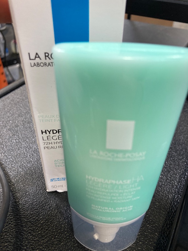 Photo 1 of La Roche-Posay Hydraphase HA Light Face Moisturizer, Hyaluronic Acid Face Moisturizer with 72HR Hydration, Oil Free & Non-Comedogenic, 50 ML, 1.69 fl. oz.