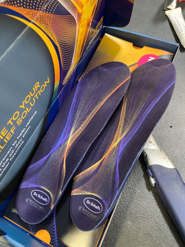 Photo 1 of Dr. Scholl's Plantar Fasciitis Sized to Fit Pain Relief Insoles // Shoe Inserts with Arch Support for Men and Women, 1 Count