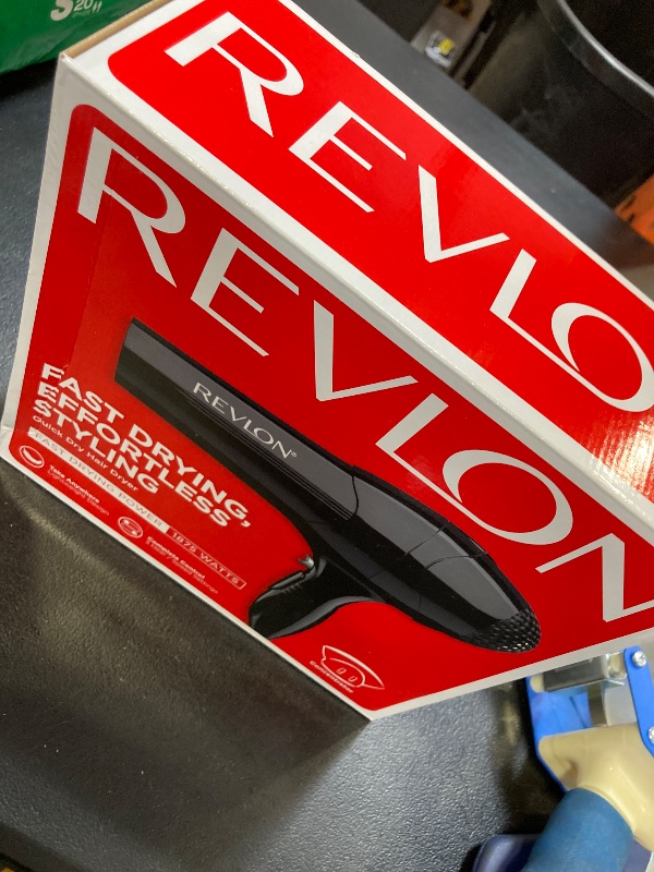 Photo 1 of Revlon 1875 Watt Full-Size Turbo Dryer, Black